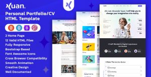 Xuan personal portfolio cv html template gplpixel.jpg