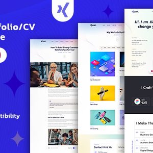 Xuan – Personal Portfolio/CV HTML Template
