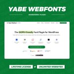 Yabe Webfonts Wordpress plugin with original license key