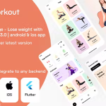Yoga Workout Challenge - Lose weight with yoga template - Flutter - Android + ios app template