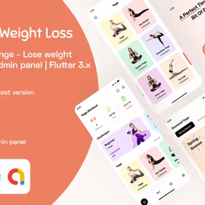 Yoga Workout Challenge - Lose weight yoga exercise with admin panel - Flutter 3.x - (Android, iOS)