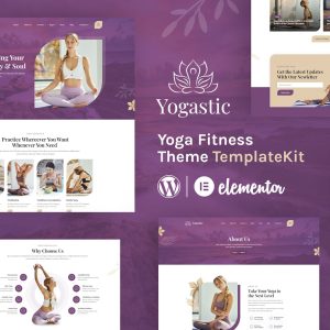 Yogastic | Yoga & Fitness Elementor Template Kit