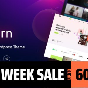 Yorn - Music & Video WordPress Theme