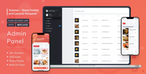 Yummer food delivery app with laravel orchid admin panel codermarket.png