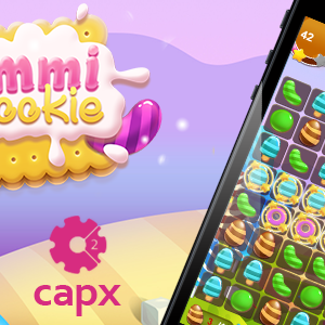 Yummi Cookie Match 3 Game + CAPX