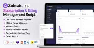 Zaisub subscription billing management laravel script codermarket.jpeg