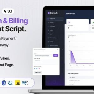 Zaisub - Subscription & Billing Management Laravel Script.