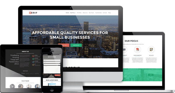 Zerif Pro WordPress Theme - Image 1