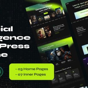 Zex - Ai Image Generate WordPress Theme