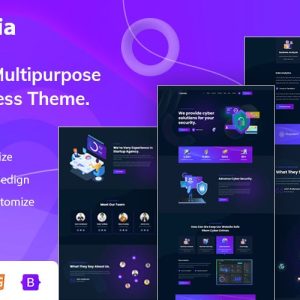 Zomia - Cyber Security WordPress Theme