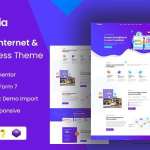 Zomia - ISP & Internet Service WordPress Theme