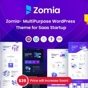 Zomia - Multi-Purpose WordPress Theme for Saas Startup