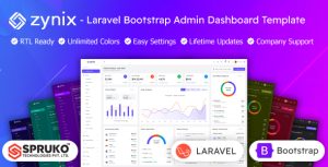Zynix laravel bootstrap admin dashboard template gplpixel.jpg