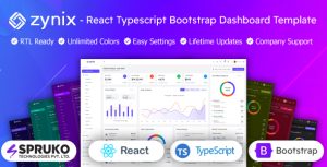 Zynix react typescript bootstrap admin dashboard template gplpixel.jpg
