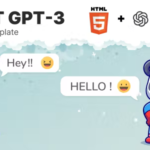 AI Chat GPT OpenAI HTML 5 - GPT 3 turbo 16k & GPT4 ready - Official Licence