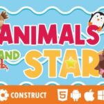 Animals and Star - HTML5 Educational Game - Official Licence