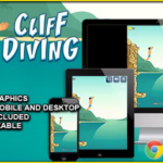 Cliff Diving - HTML5 Skill Game - Official Licence