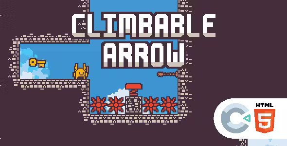 Climbable Arrow - HTML5 - Construct 3 - Official Licence Climbable Arrow - HTML5 - Construct 3 - Official Licence - Image 1