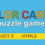 Color Cards puzzle. Construct 3. Html5 & Mobile (AdMob) - Official Licence