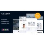 Cretox - Multipurpose Minimal Portfolio WordPress Theme - Official Licence