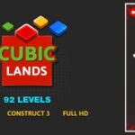 Cubic Lands - HTML5 Game (Construct3) - Official Licence