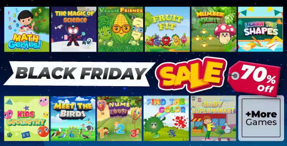 Discount Games Sale | 16 HTML5 Game Bundle | Construct 3 Game: Educational Game Bundle- Android Game - Official Licence Discount Games Sale | 16 HTML5 Game Bundle | Construct 3 Game: Educational Game Bundle- Android Game - Official Licence - Image 1