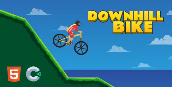 Downhill Bike - HTML5 Game (Construct 3) - Official Licence Downhill Bike - HTML5 Game (Construct 3) - Official Licence - Image 1