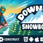 Downhill Snowboard – HTML5 Mobile Game - Official Licence