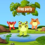Frog Party - HTML5 - Construct 3 - Multiplayers - Official Licence