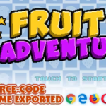 Fruit Adventure HTML5 Game - With Construct 3 All Source-code (.c3p) - Official Licence