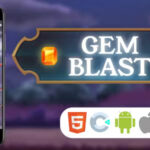 Gem Blast - HTML5 Game - Construct 3 - Official Licence