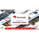 Konstrakt WordPress Theme for Construction Official Licence