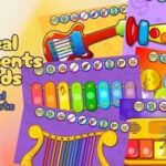 Musical Instruments for Kids (HTML5 GAME) - CONSTRUCT 3 - Official Licence