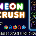 Neon Crush - Construct 3 HTML5 Game (with .c3p) - Official Licence