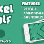 Pixel Golf HTML5 Game - Official Licence