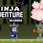 Pixel Ninja Adventure 30 Levels Construct 3 HTML5 Game - Official Licence