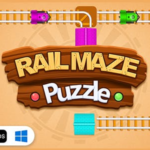 Rail Maze Puzzle [ Construct 3 , HTML5 ] - Official Licence