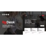 ReDesk Content Writing & Copywriting Theme Official Licence
