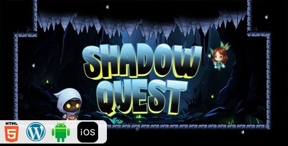 SHADOW QUEST - HTML5 Game - Official Licence SHADOW QUEST - HTML5 Game - Official Licence - Image 1