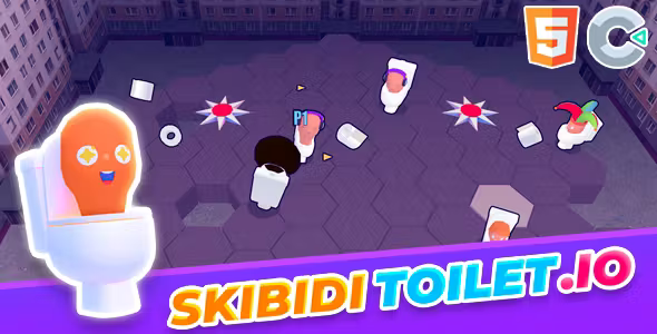 Skibidi Toilet IO - HTML5 Game - Construct 3 - Official Licence Skibidi Toilet IO - HTML5 Game - Construct 3 - Official Licence - Image 1