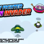 Sky Fighter Alien Invader - Construct Game - Official Licence