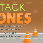 Stack cones - HTML5 Casual Game - Official Licence