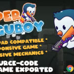 Super Penguboy HTML5 Game - With Construct 3 File (.c3p) - Official Licence