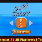 Surf Crazy | HTML5 Game - Construct 2 CAPX - Official Licence