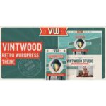 VintWood a Vintage, Retro WordPress Theme Official Licence